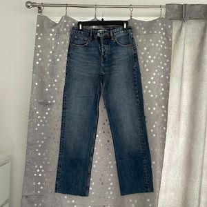 Zara straight leg jeans